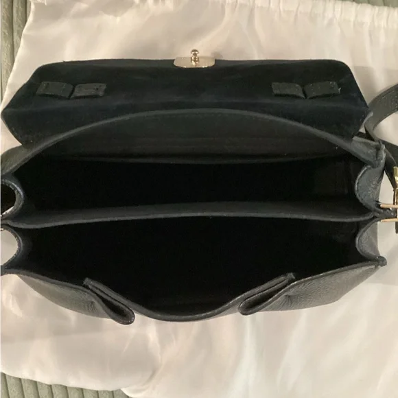 FURLA Black Leather Bag - Picture 6 of 12